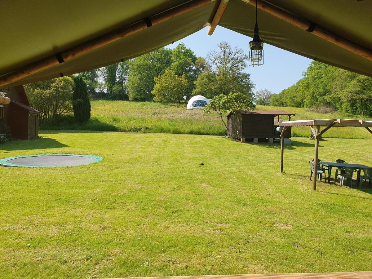 Luxury Safari Tents At Moulin Du Pommier Glamping & Camping Saulgond Екстер'єр фото